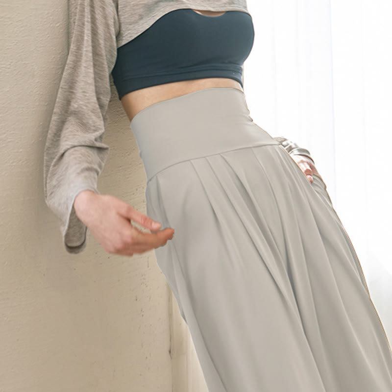 Pantaloni Leica da donna Buddha Stones Casual Plain a vita alta e asciugatura rapida con tasche - image 42