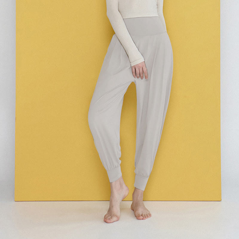 Pantaloni Leica da donna Buddha Stones Casual Plain a vita alta e asciugatura rapida con tasche - image 38