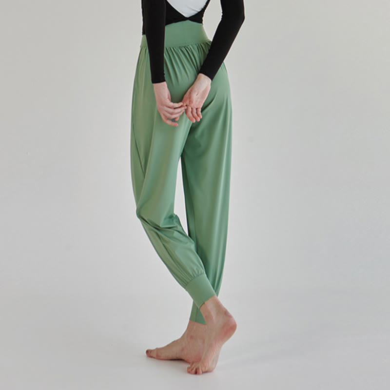 Pantaloni Leica da donna Buddha Stones Casual Plain a vita alta e asciugatura rapida con tasche - image 32