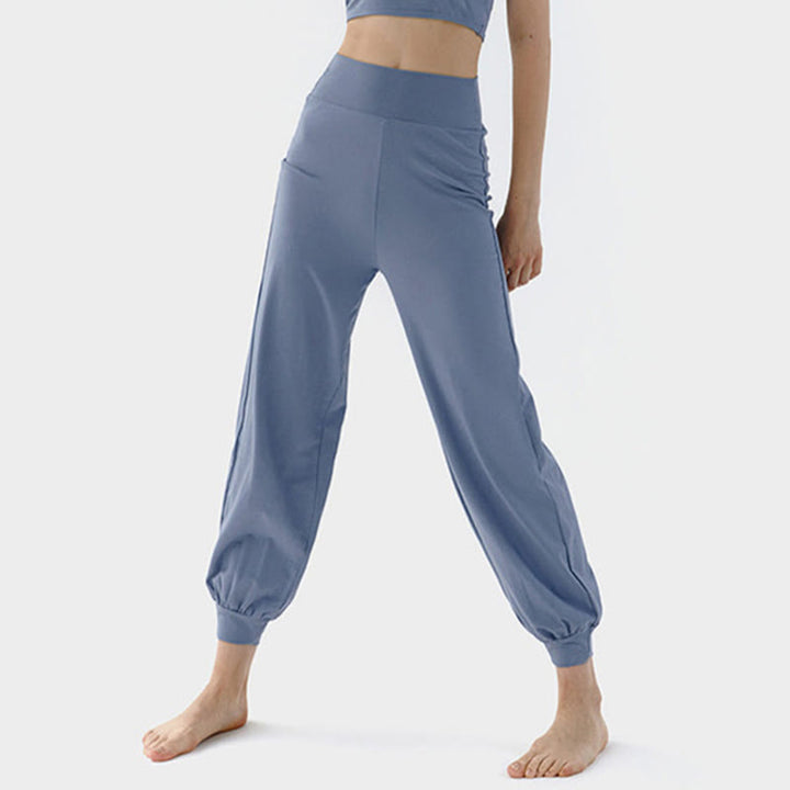 Pantaloni Leica da donna Buddha Stones Casual Plain a vita alta e asciugatura rapida - image 13