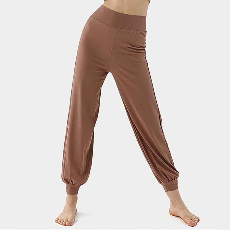 Pantaloni Leica da donna Buddha Stones Casual Plain a vita alta e asciugatura rapida - Perù - US4, UK/AU8, EU36 (L) - image 1