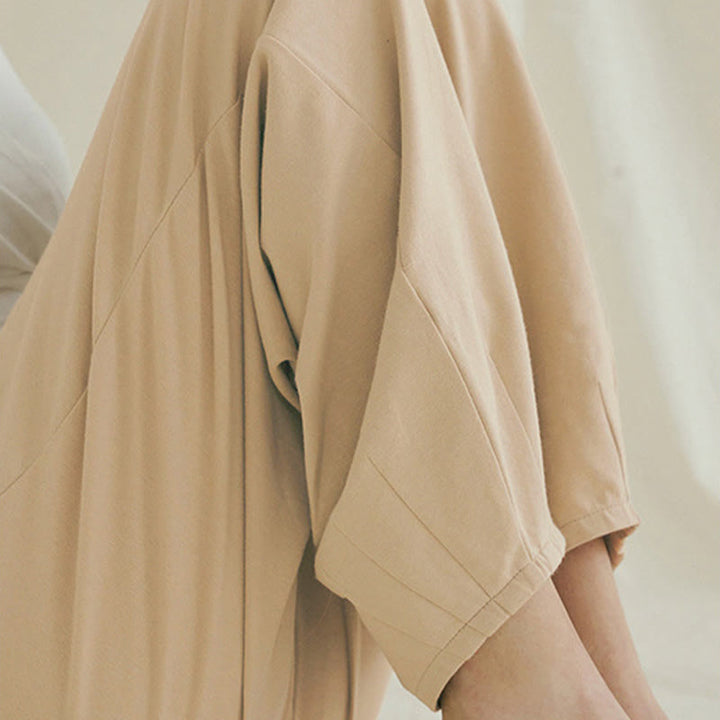 Pantaloni harem Leica da donna Buddha Stones Casual, traspiranti, larghi e semplici, con tasche - image 5