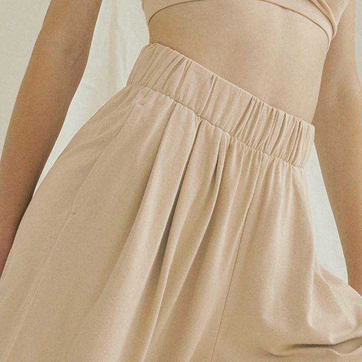 Pantaloni harem Leica da donna Buddha Stones Casual, traspiranti, larghi e semplici, con tasche - image 4