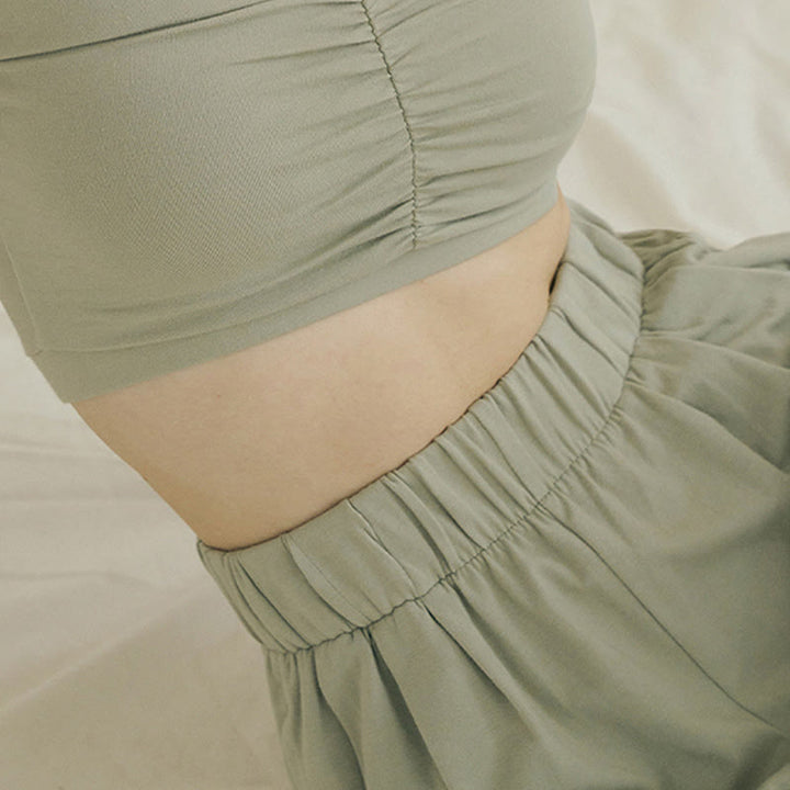 Pantaloni harem Leica da donna Buddha Stones Casual, traspiranti, larghi e semplici, con tasche - image 17