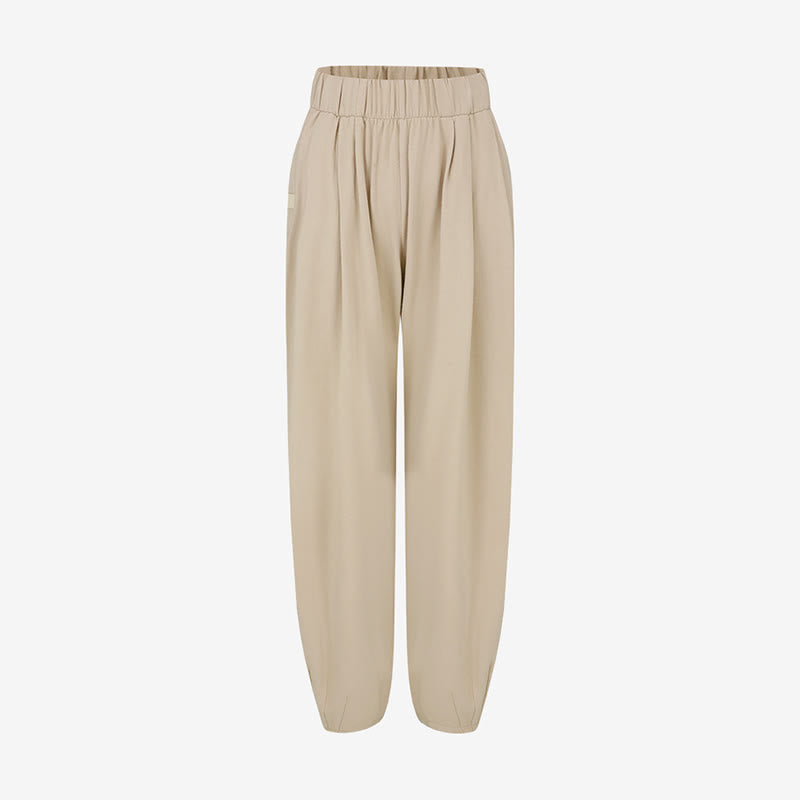 Pantaloni harem Leica da donna Buddha Stones Casual, traspiranti, larghi e semplici, con tasche - image 7
