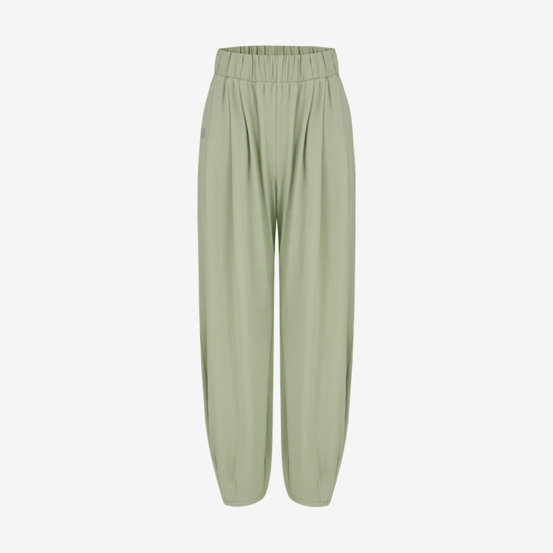 Pantaloni harem Leica da donna Buddha Stones Casual, traspiranti, larghi e semplici, con tasche - image 17