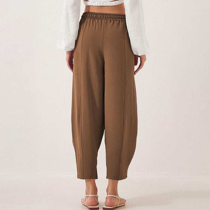 Buddha Stones Casual Plain Loose Coulisse 7/8 in poliestere con tasche - image 22