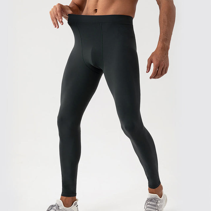 Buddha Stones Pantaloni sportivi da uomo elastici traspiranti a vita alta semplici - Grigio scuro - US/UK/AU44, EU54 (2XL) - image 16