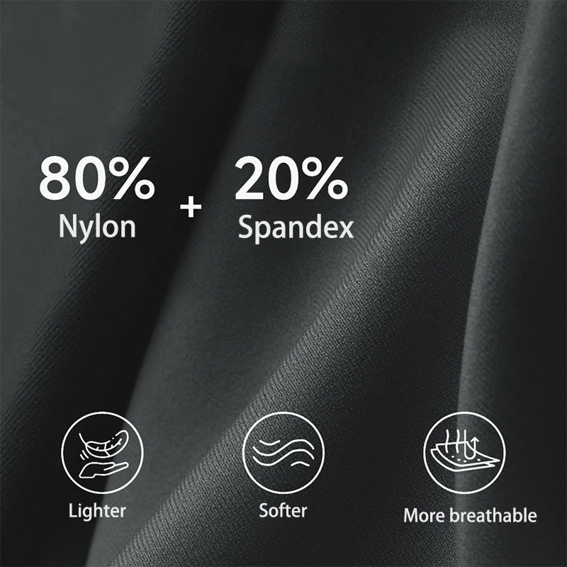 Buddha Stones Pantaloni sportivi da uomo elastici traspiranti a vita alta semplici - image 6