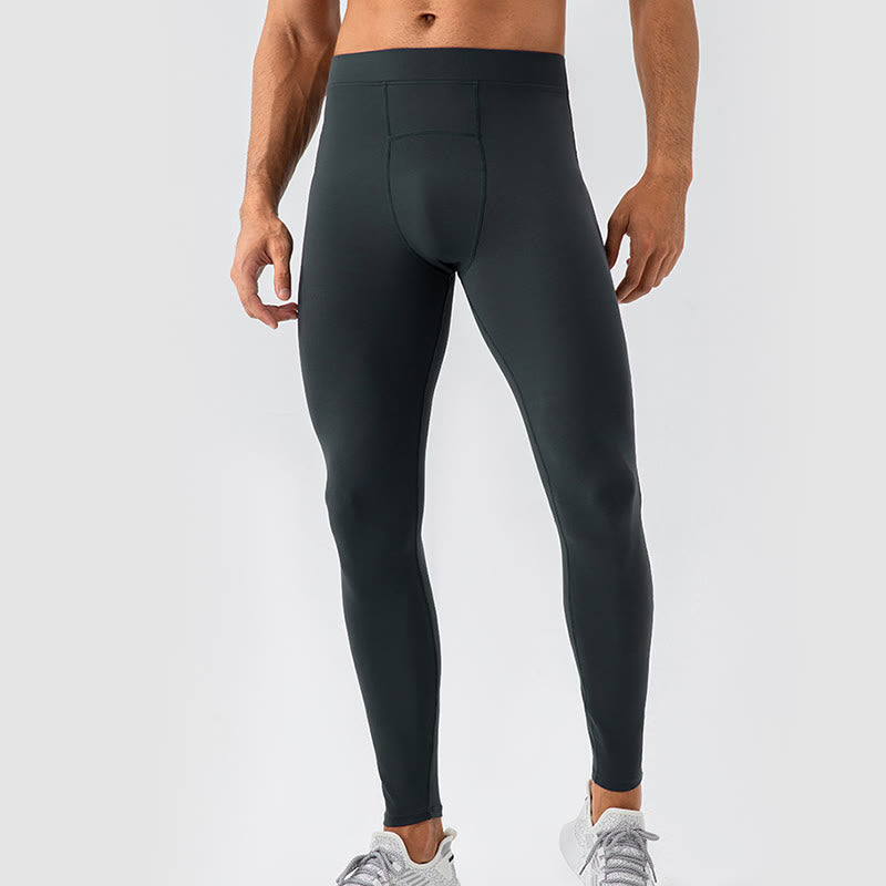Pantaloni da uomo sportivi da palestra traspiranti ad asciugatura rapida elastici a vita alta Buddha Stones - Grigio scuro - US/UK/AU44, EU54 (2XL) - image 19