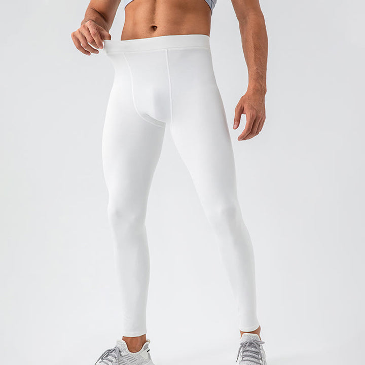 Buddha Stones Pantaloni sportivi da uomo elastici traspiranti a vita alta semplici - image 10