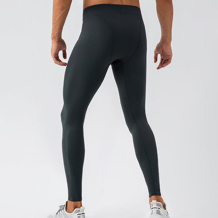 Buddha Stones Pantaloni sportivi da uomo elastici traspiranti a vita alta semplici - image 19