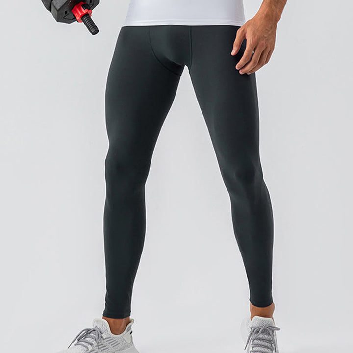 Buddha Stones Pantaloni sportivi da uomo elastici traspiranti a vita alta semplici - image 22