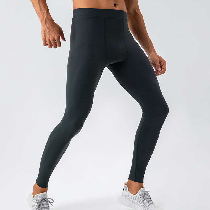 Buddha Stones Pantaloni sportivi da uomo elastici traspiranti a vita alta semplici - image 18