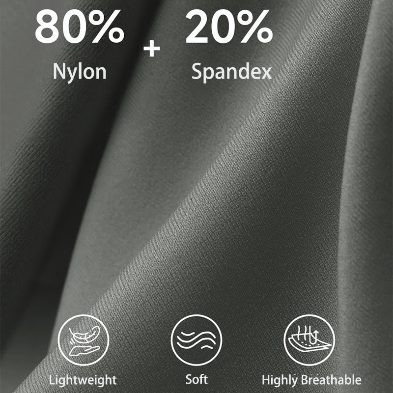 Pantaloni da uomo sportivi da palestra traspiranti ad asciugatura rapida elastici a vita alta Buddha Stones - image 5