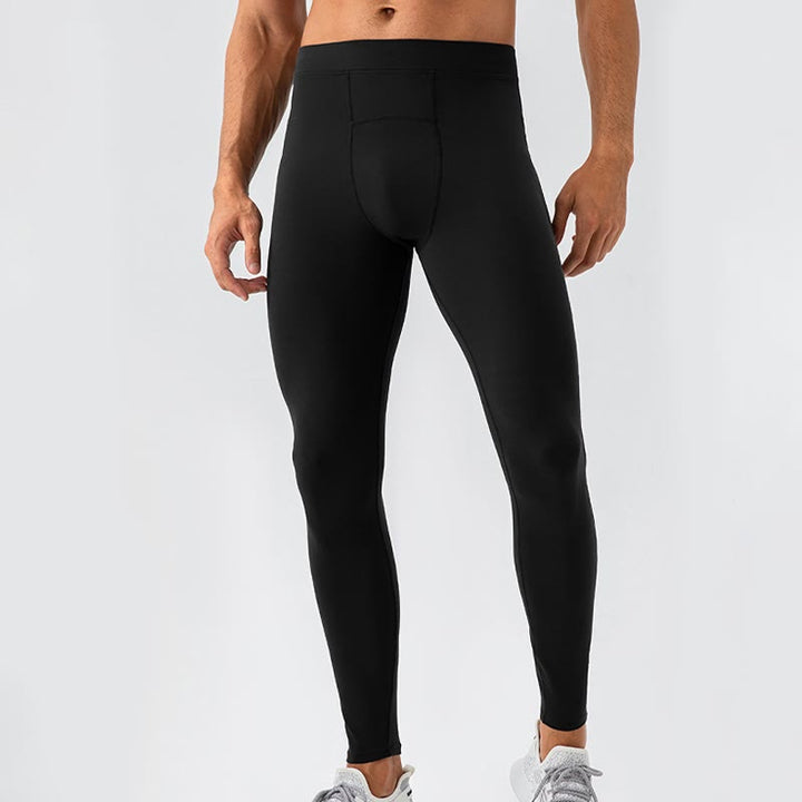 Pantaloni da uomo sportivi da palestra traspiranti ad asciugatura rapida elastici a vita alta Buddha Stones
