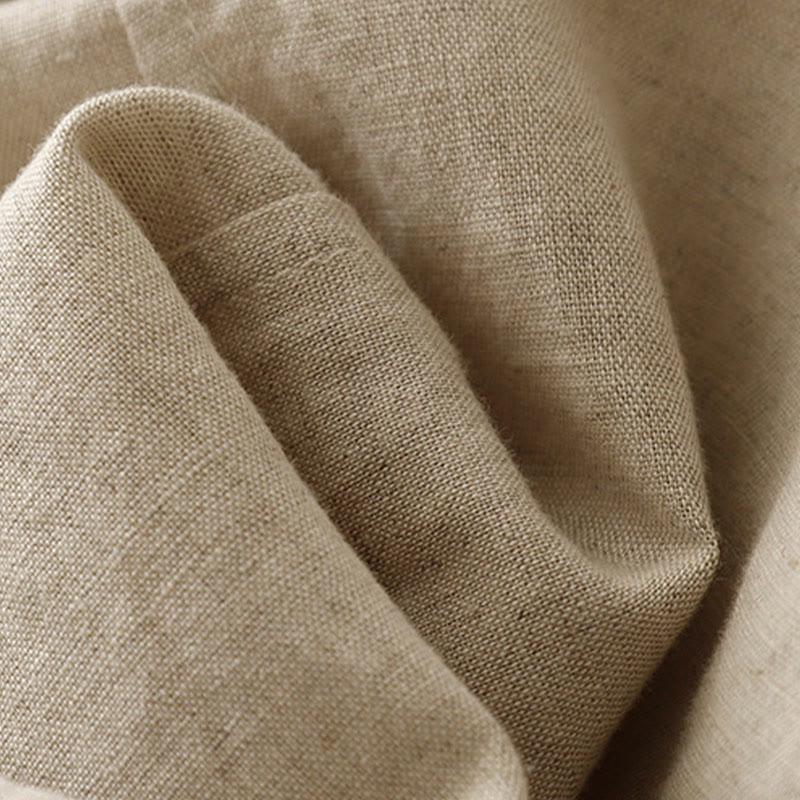 Pantaloni harem da donna in cotone con tasche, lunghezza 7-8, in tessuto patchwork con ricamo casual Buddha Stones - image 8