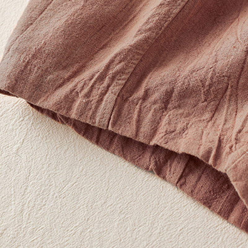 Pantaloni harem da donna in cotone con tasche, larghi e dritti, lunghezza 7-8, modello Buddha Stones - image 2