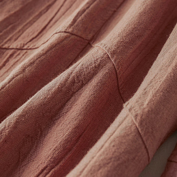 Pantaloni harem da donna in cotone con tasche, larghi e dritti, lunghezza 7-8, modello Buddha Stones - image 4