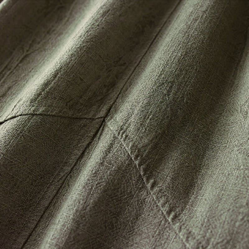 Pantaloni harem da donna in cotone con tasche, larghi e dritti, lunghezza 7-8, modello Buddha Stones - image 13