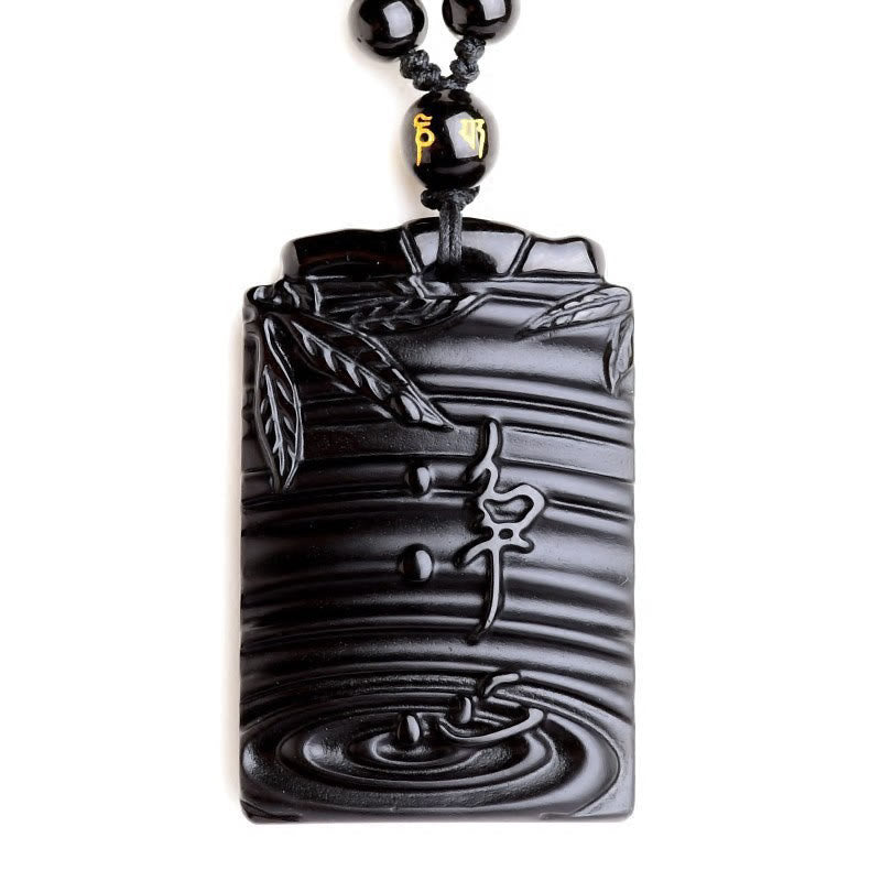 Collana con Buddha Stones Bamboo Fulfillment