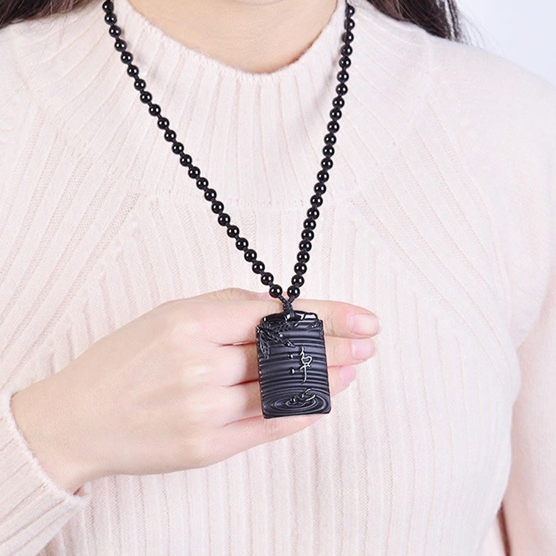 Collana con Buddha Stones Bamboo Fulfillment
