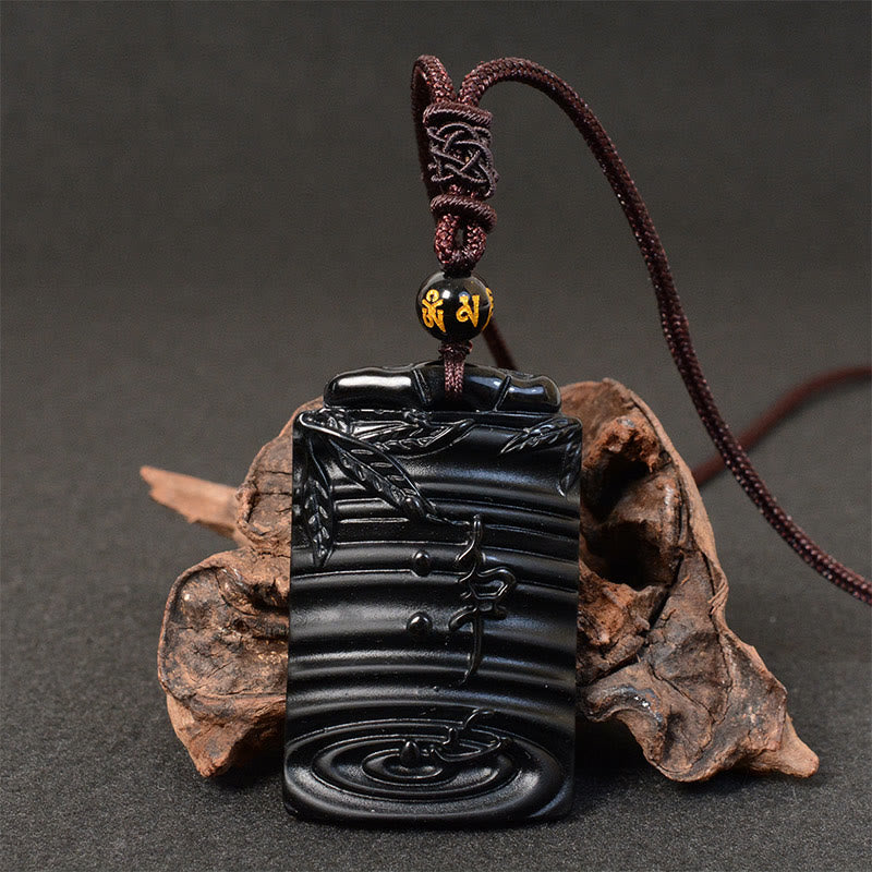 Collana con Buddha Stones Bamboo Fulfillment