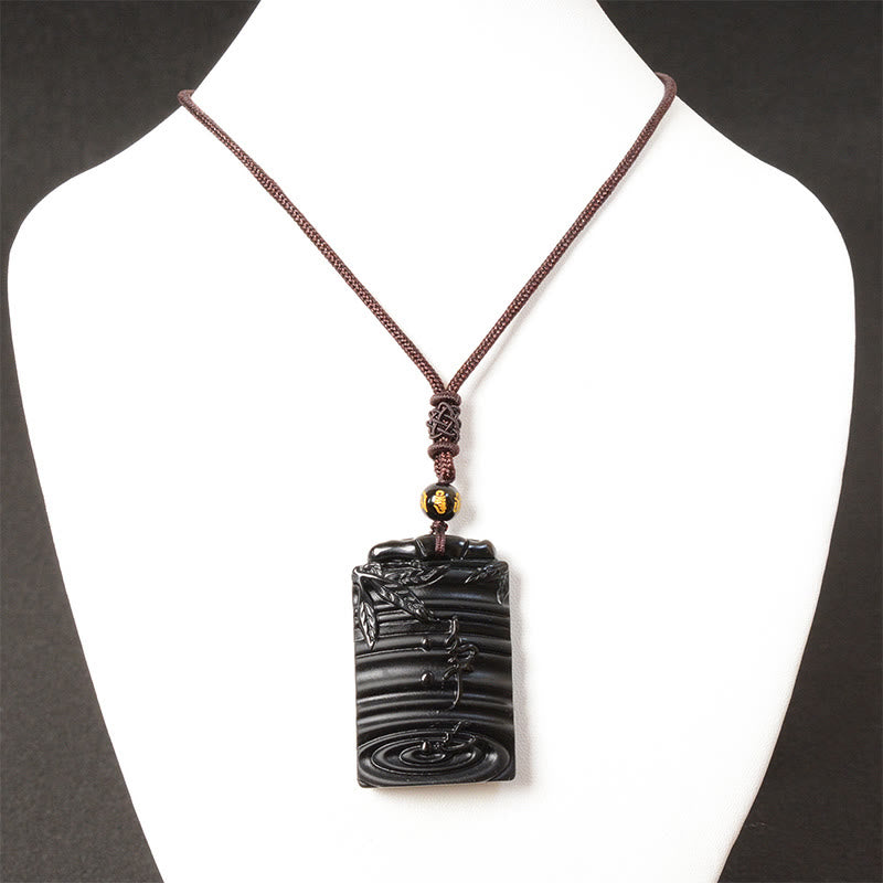 Collana con Buddha Stones Bamboo Fulfillment