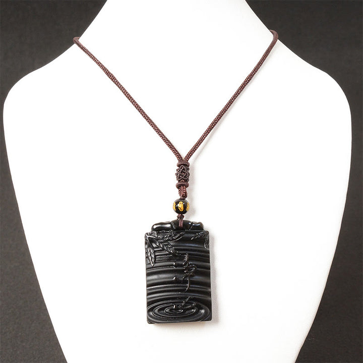 Collana con Buddha Stones Bamboo Fulfillment