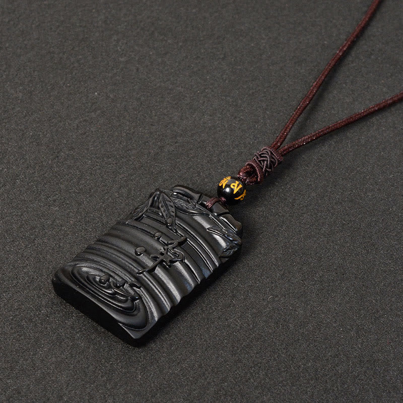 Collana con Buddha Stones Bamboo Fulfillment