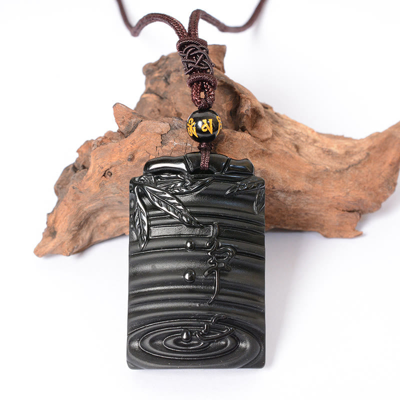 Collana con Buddha Stones Bamboo Fulfillment