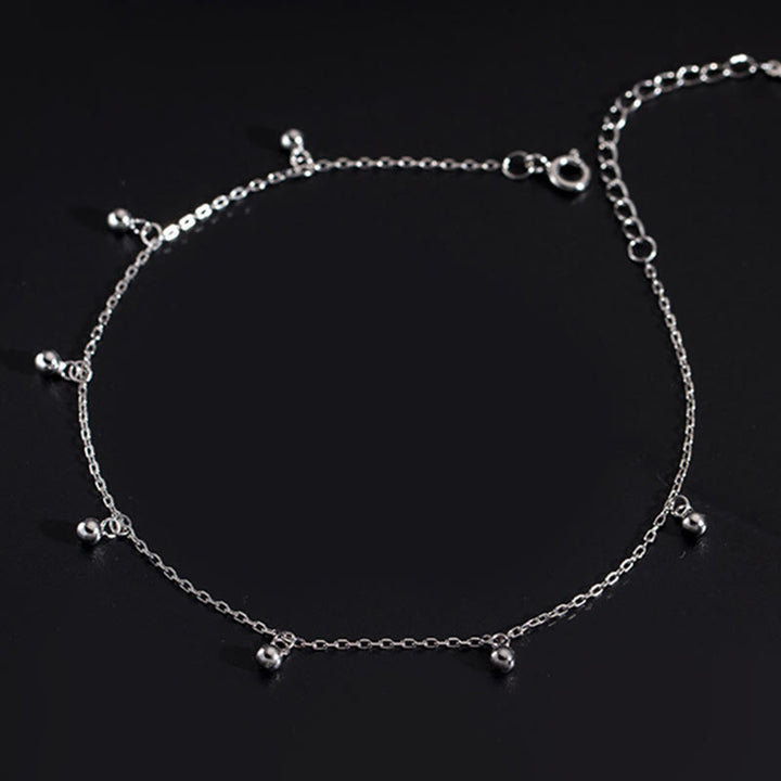 Buddha Stones 925 Sterling Silver Beads Piccolo Ciondolo Benedizione Cavigliera