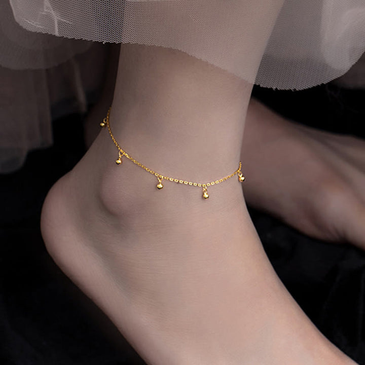 Buddha Stones 925 Sterling Silver Beads Piccolo Ciondolo Benedizione Cavigliera - image 3