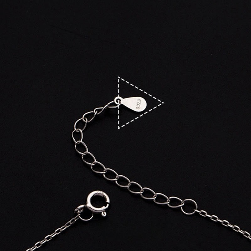 Buddha Stones 925 Sterling Silver Beads Piccolo Ciondolo Benedizione Cavigliera - image 9