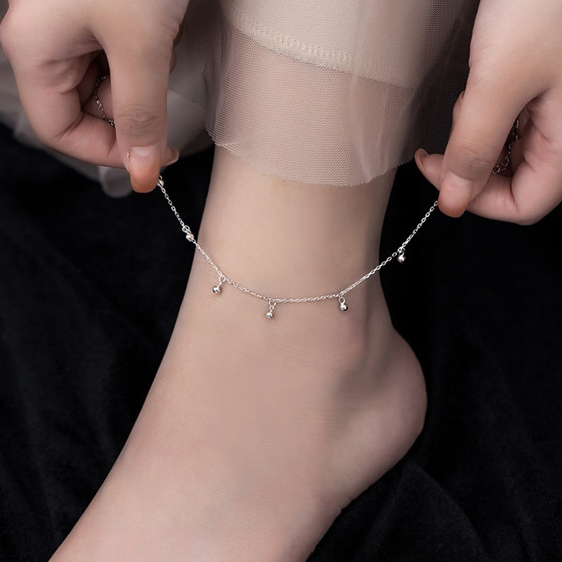 Buddha Stones 925 Sterling Silver Beads Piccolo Ciondolo Benedizione Cavigliera - image 7