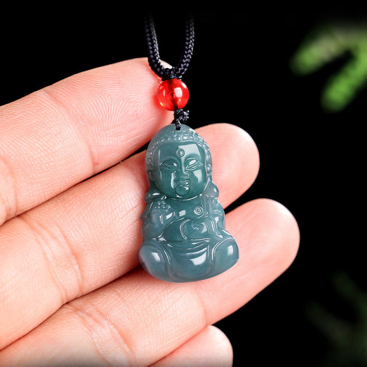 Buddha Stones Prosperità in pietra di giada Baobao Buddha - image 3
