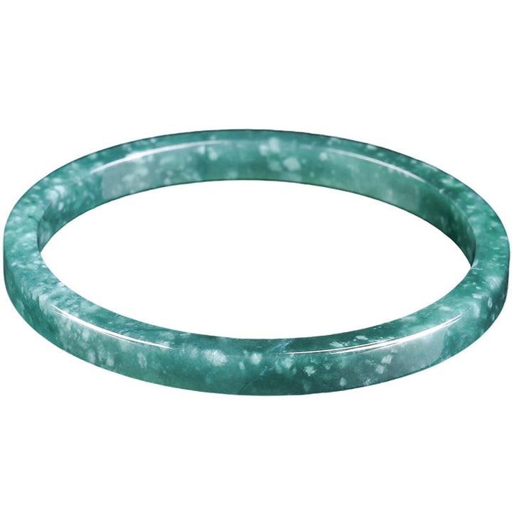 Braccialetto sottile in giada naturale Buddha Stones Abundance - image 8