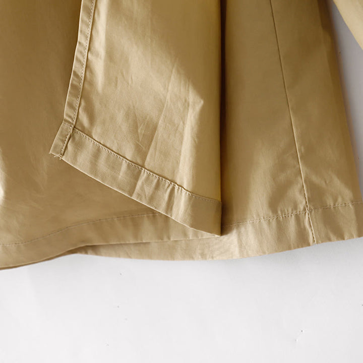 Pantaloni larghi da donna in cotone e lino, casual, irregolari, tinta unita, lunghezza 7-8, Buddha Stones