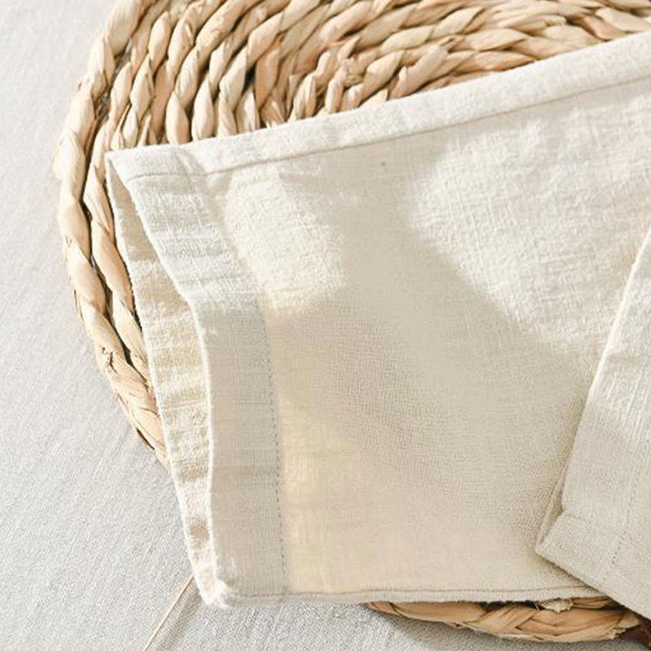 Pantaloni da uomo in lino ramiè con coulisse estiva casual Buddha Stones con tasche - image 20