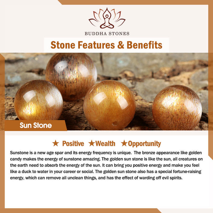 Braccialetto della pace con farfalla in pietra del sole in ametista naturale Buddha Stones