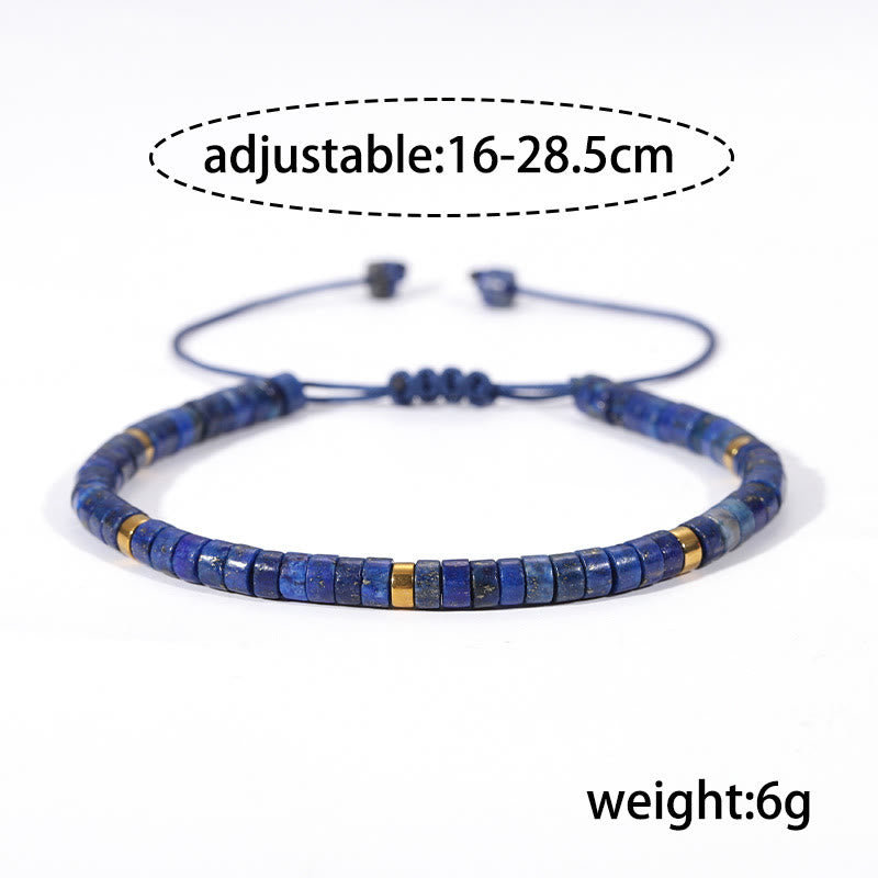 Buddha Stones Natural Lazurite Spacer Bead Positive Balance