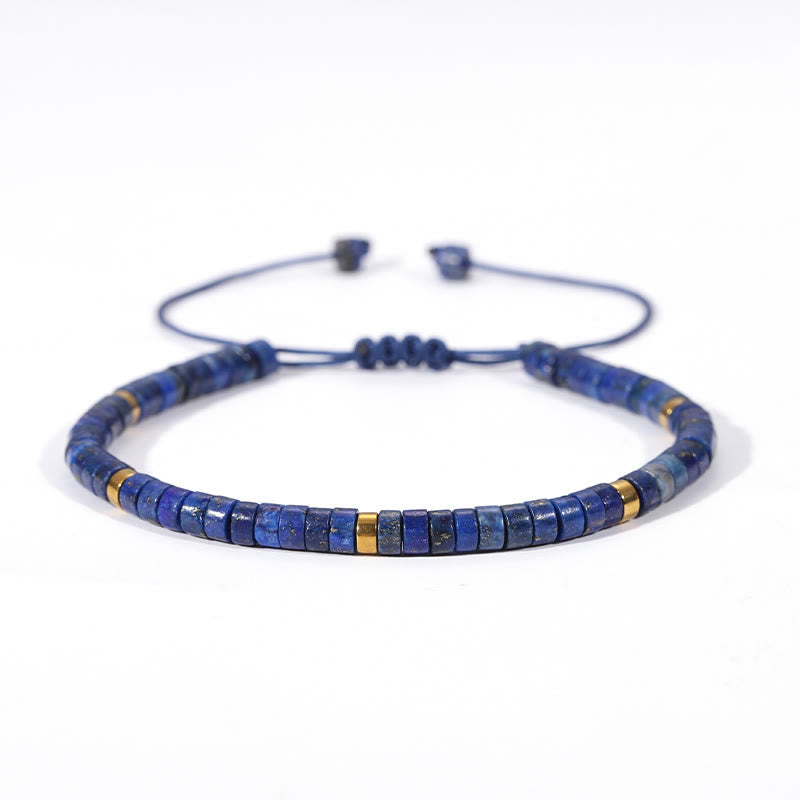 Buddha Stones Natural Lazurite Spacer Bead Positive Balance