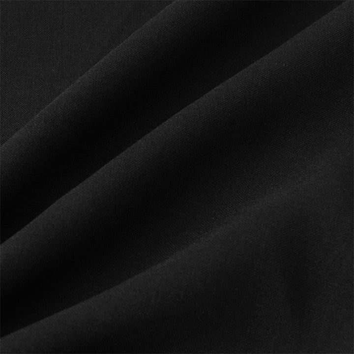 Camicia da uomo estiva Buddha Stones con bottoni, manica corta, in cotone tinta unita e tasca - image 13