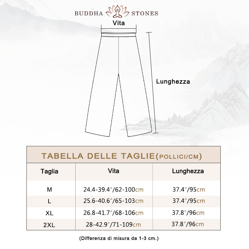 Abito midi a tinta unita con pantaloni a gamba larga e motivo Buddha Stones , ideale per meditazione, pratica spirituale, zen, yoga e danza. - image 6