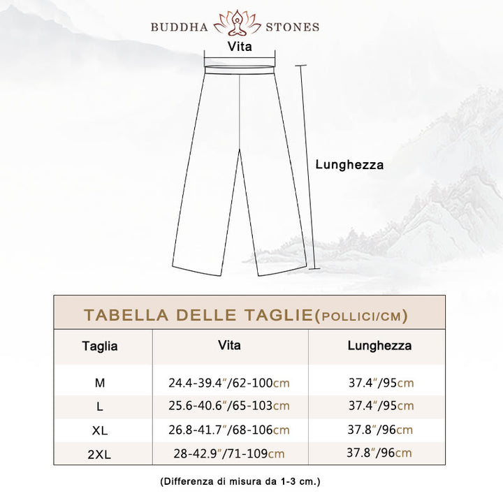 Abito midi a tinta unita con pantaloni a gamba larga e motivo Buddha Stones , ideale per meditazione, pratica spirituale, zen, yoga e danza. - image 6
