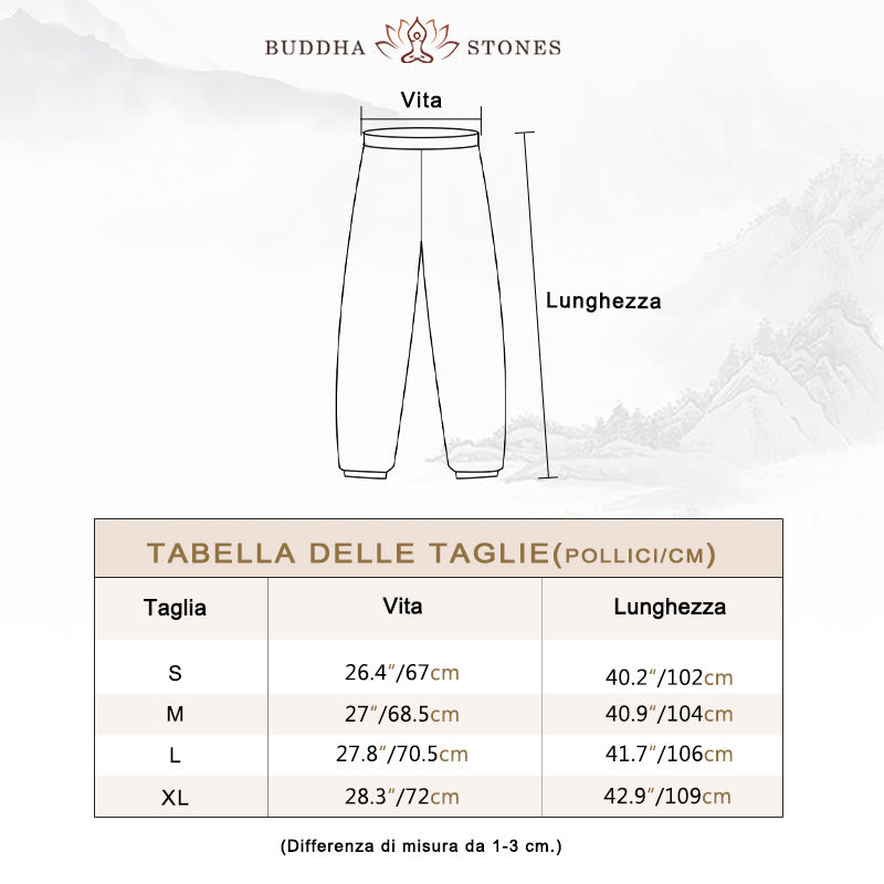 Buddha Stones 2 pezzi scollo a V manica a tre quarti camicia top pantaloni meditazione zen tai chi cotone lino abbigliamento da donna set