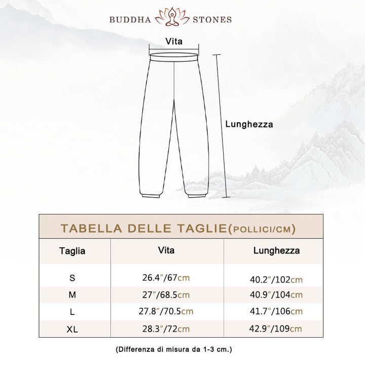 Completo da donna Buddha Stones 2 pezzi con maglietta a V a maniche a tre quarti e pantaloni, ideale per meditazione, zen e tai chi. - image 4