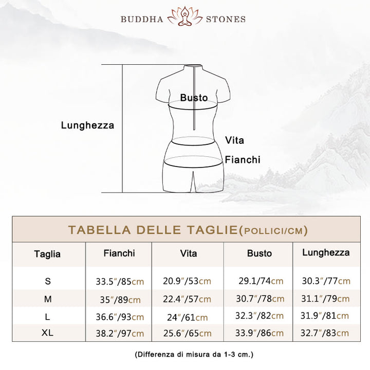 Tuta sportiva da donna con cerniera elasticizzata a maniche corte, per fitness e yoga , Buddha Stones - image 3