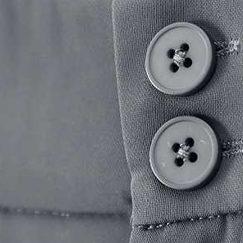 Pantaloncini da donna in lino e cotone tinta unita con tasche , Buddha Stones, casual, estivi, con cerniera e bottone - image 3