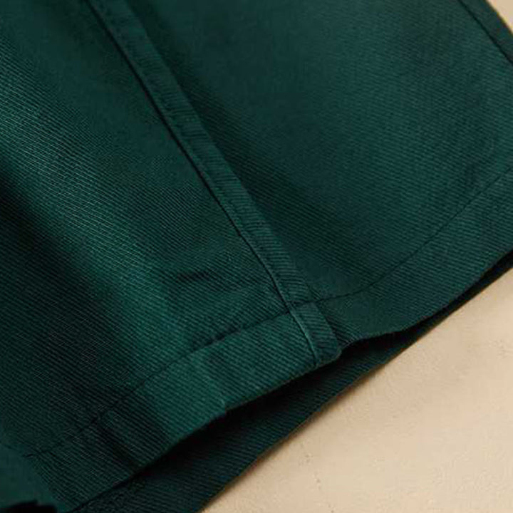 Pantaloncini da donna Buddha Stones, estivi, casual, larghi, in cotone tinta unita con tasche - image 11
